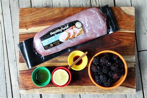 Roasted Pork With Blackberry Sauce Recipe Girl