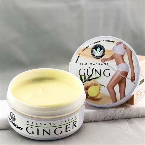 Ginger Massage Cream Thorakao Skin Firm Reduce Excess Fat