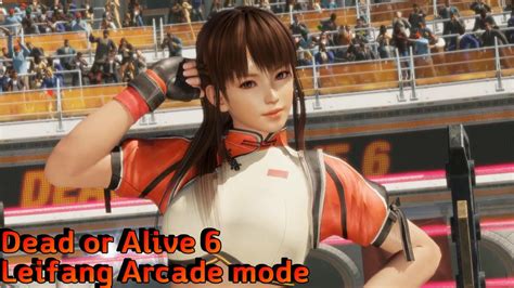 Gameplay Dead Or Alive 6 Arcade Mode Leifang Youtube