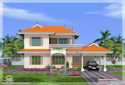4 Bedroom India Style Home Design In 2250 Sqfeet Kerala Home Design