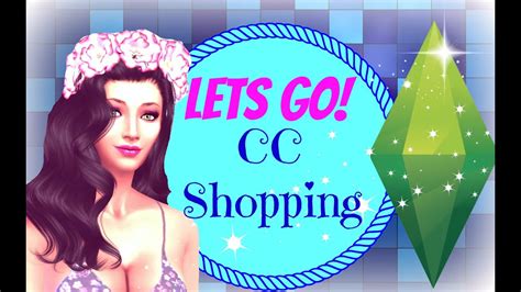 The Sims 4 Lets Go Cc Shopping 1 Youtube
