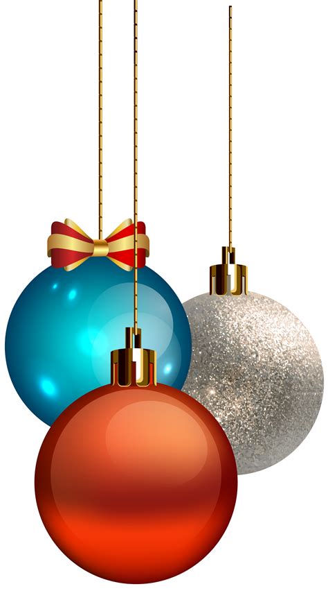 Christmas Ornament Clip Art Christmas Balls Transparent Png Clip Art