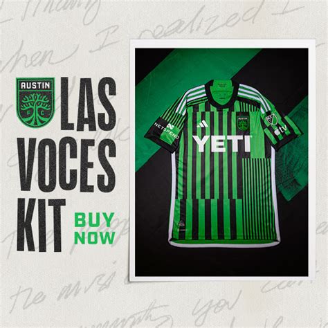 Now Available Austin Fc Las Voces Kit ⋆ 512 Soccer