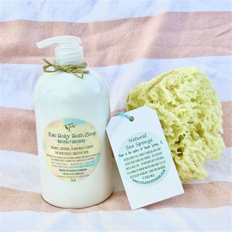 Baby Bath Soap Organic And Sensitive