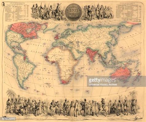 British Empire Map Photos And Premium High Res Pictures Getty Images