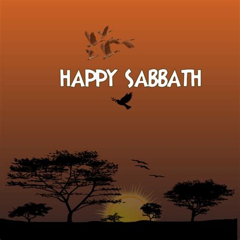 Happy Sabbath Template Postermywall