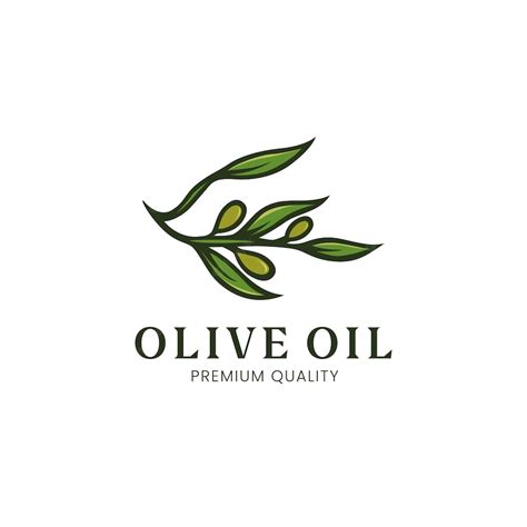 Premium Vector Olive Oil And Olive Branch Logo Design