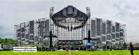 Big Concert Stage Structurelayer Truss System Concert Stage Design