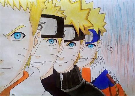 Dessin Personnage Dans Naruto Uzumaki Drawing Imagesee
