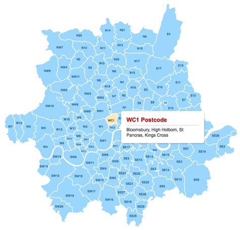 London Postcodes Map Animated Version For Websites Maproom