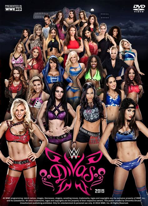 WWE Divas Poster Wwe Divas Wrestling Divas Wwe
