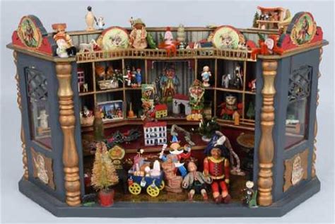 Vintage Miniature Scale Dollhouse Toy Store