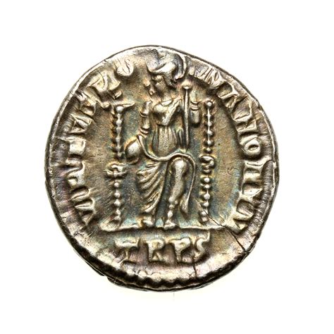 Magnus Maximus 383 388ad Silver Siliqua Trier Mint Silbury Coins