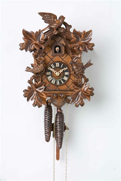 Original Handmade Black Forest Cuckoo Clock Made In Germany 2 1714