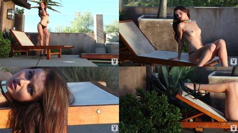 Veronica Lavery Video Scene Playboy Sunbath Seduction Veronica