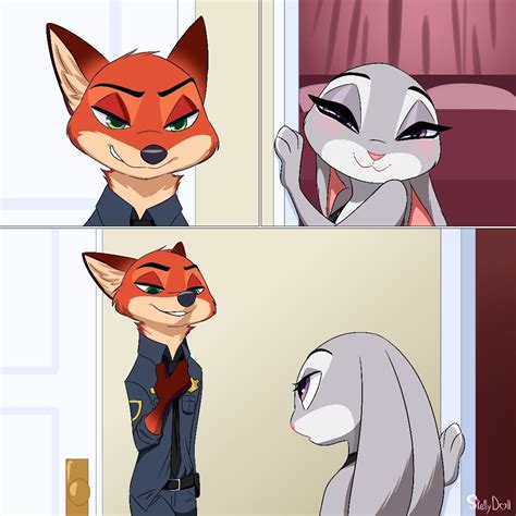 Judy Hopps And Nick Wilde Comic Wasoil