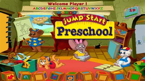 Jumpstart Preschool Old Game Pc 1995 Youtube