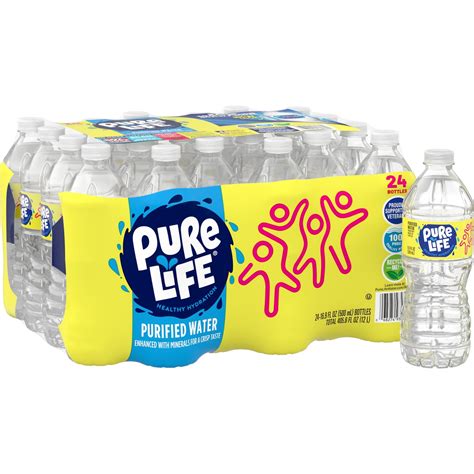 Pure Life Purified Bottled Water Gos