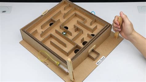 Cardboard Marble Maze Diy Ideas 2022