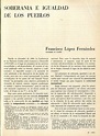 Soberanía e igualdad de los pueblos [artículo] Francisco López ...