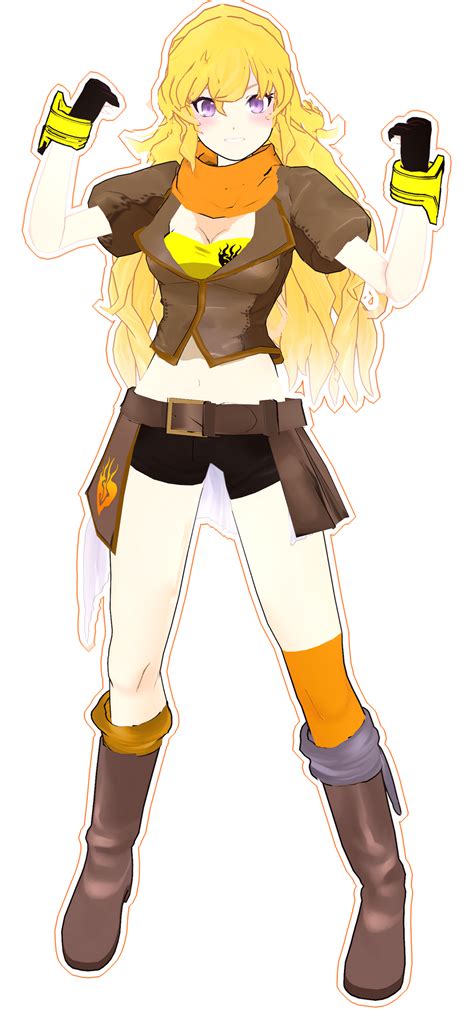 Mmd Yang Xiao Long By Whimsicottsh On Deviantart