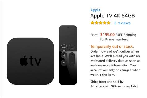 Apple tv and roku streaming boxes let you easily watch your favorite movies and shows on your tv in 1080p or 4k. Cold war thaws: Apple TV 4K listed on Amazon, then pulled