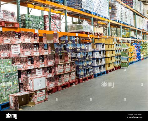 Costco Wholesale Warehouse Store Usa Stock Photo Royalty Free Image