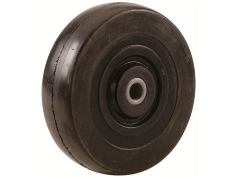 10 Inch Hand Truck Replacement Wheel Solid Rubber 2 12 Inch Ribbed