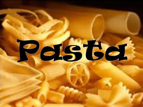 Ppt Pasta Powerpoint Presentation Free Download Id2387913