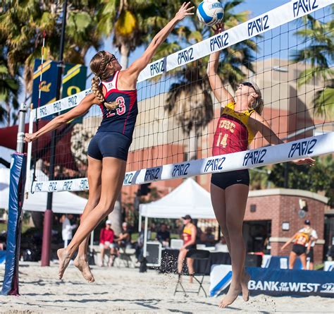 Pac Hosts First Conference Beach Volleyball Championship Daily Bruin