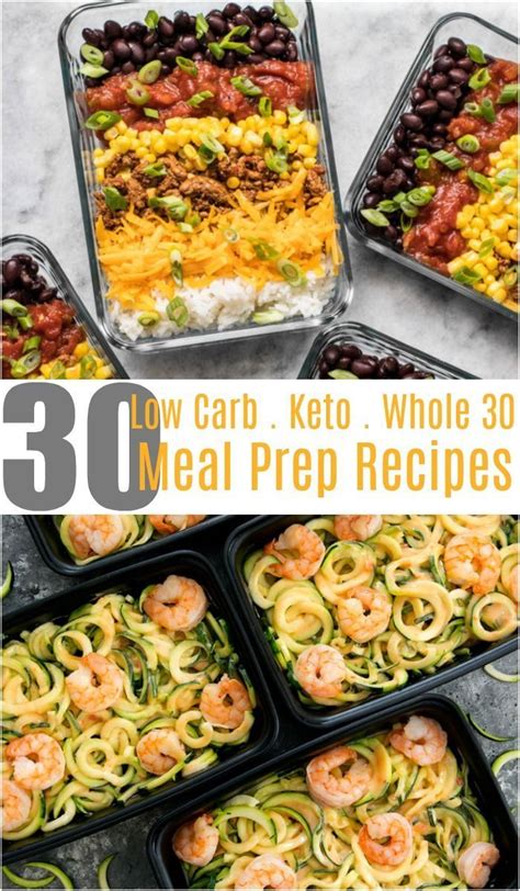 30 Of The Best Low Carb Meal Prep Recipes On Pinterest Best Low Carb