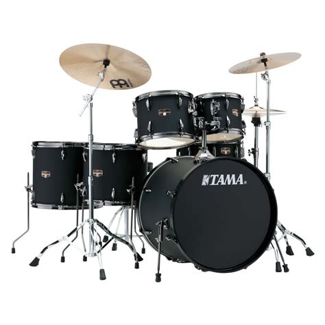 Disc Tama Imperialstar 22 6pc Complete Drum Kit Blacked Out Black