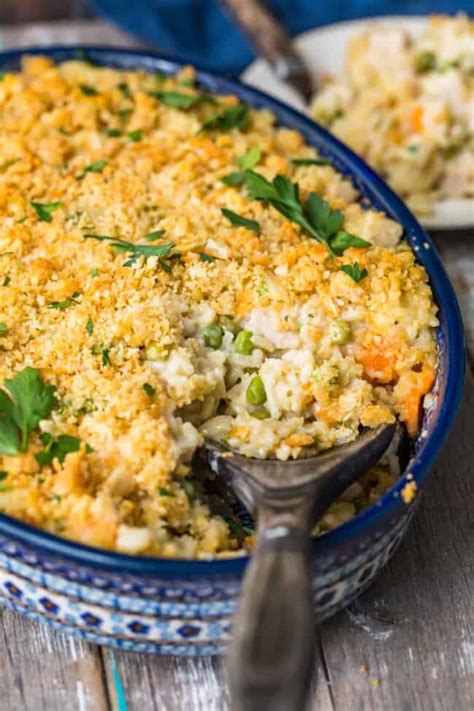 Creamy Leftover Turkey Rice Casserole Recipe The Cookie Rookie