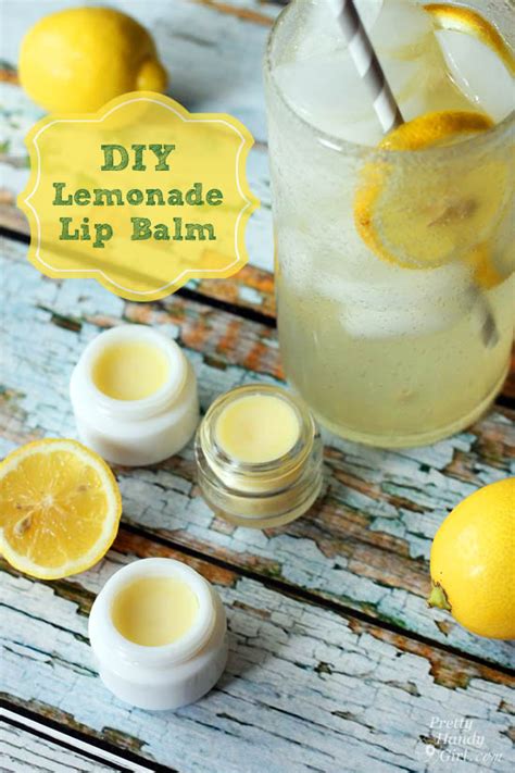 Make a hand stamped birthday card or gift using stampin' up! DIY Lemonade Lip Balm - Pretty Handy Girl