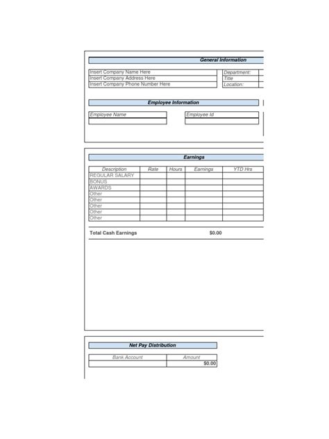 It plays an important role in describing details about payment as well as ensure time period of given payment. Pay Slip Template Excel
