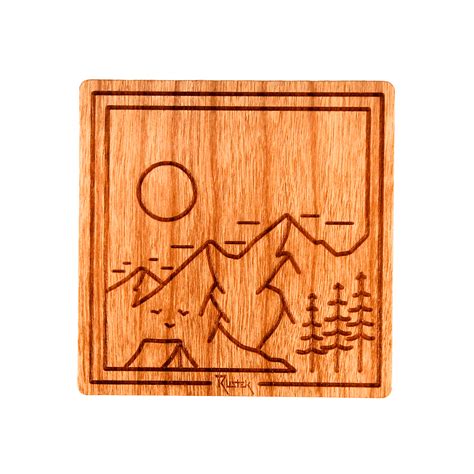 Wood Stickers Rustek