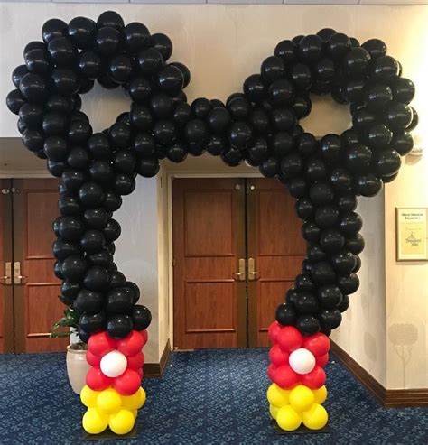 Mickey Mouse Balloon Arch Party Balloons By Q