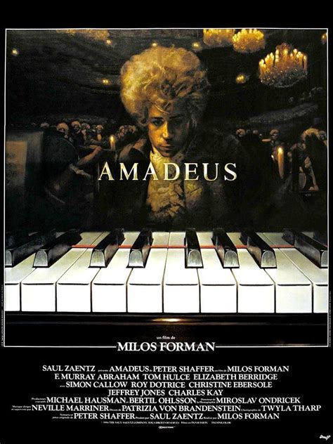 Amadeus Tom Hulce Roy Dotrice Christine Ebersole Films Étrangers