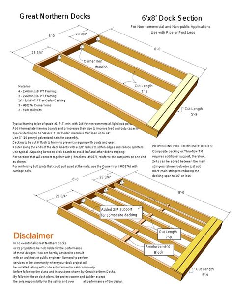 Dock Plans Boat Docks Making A Boat How To Plan Boat Dock