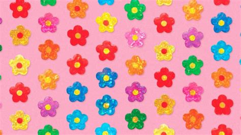 Download Indie Aesthetic Colorful Flowers Wallpaper