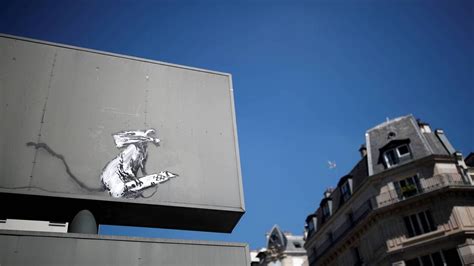 Banksy Revendique Des œuvres Récemment Apparues à Paris