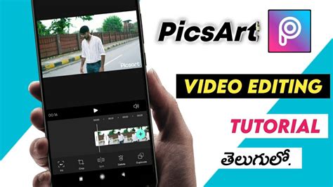 Picsart Video Editing Tutorial How To Edit Video In Picsart Telugu