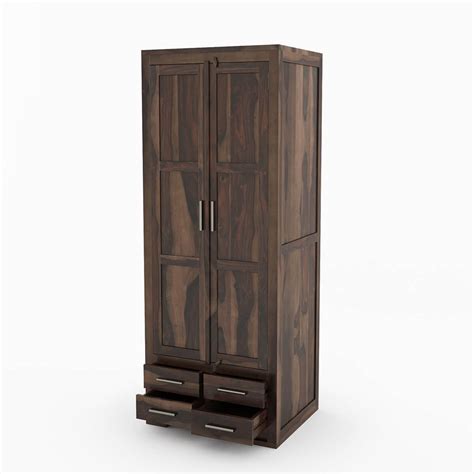 100% solid wood smart wardrobe/armoire/closet by palace imports, java color, 40 w x 72 h x 21 d, 1 clothing rods, 1 lock, 2 drawers included 4.4 out of 5 stars 52 $549.00 $ 549. Sierra Nevada Handcrafted Solid Wood 4 Drawer Rustic Armoire Closet