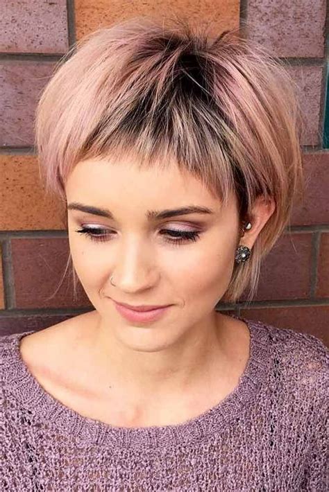 Women Hairstyles For Short “baby” Bangs Haircut With Bangs Ideas