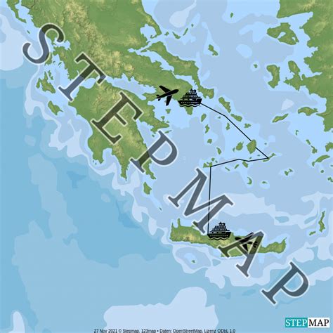 Stepmap Griechenland Landkarte F R Welt