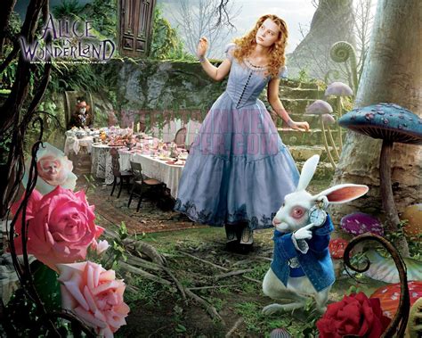 Alice In Wonderland 2010 Upcoming Movies Wallpaper 9873578