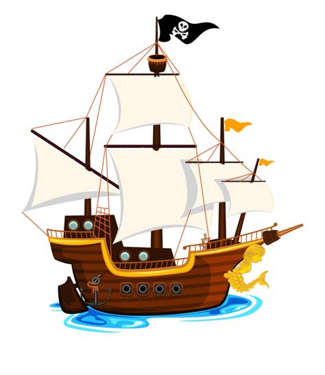 Pirate Ship Clipart Pirates Ship Png Cartoon Clip Art Library