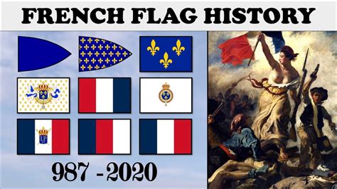 French Flag History Every French Flag 987 2020 Youtube