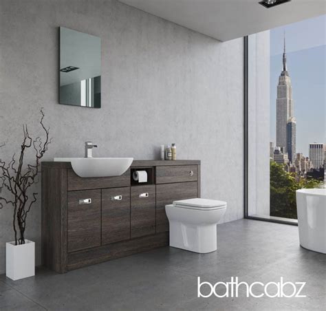 Bathroom furniture brands at qs. BATHROOM FITTED FURNITURE MALI WENGE A3 1600MM - BATHCABZ ...