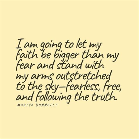 Repeat After Me I Am Going To Let My Faith Be Bigger Than My Fear